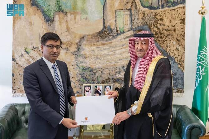 Bangladeshi leader sends letter to Saudi crown prince about bilateral relations